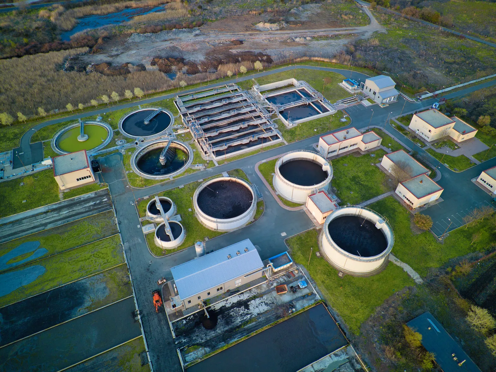 Critical national infrastructure from the air: a storage and distribution site